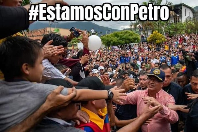 #YoSoyDefensaDePetro estamos con Petro

#PetroEsPatria #UnaMadreEs