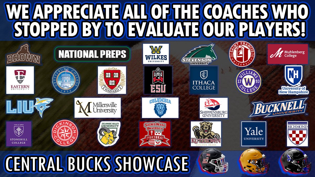 Congrats to all the prospects for competing at an elite level! Thanks to all the college coaches for evaluating our dudes! Good luck to everyone as we head into camp season! @tdhald @CBSouthFootball @westcbfootball @PaFootballNews @ArtisticMayhem1 @CBSDSchools