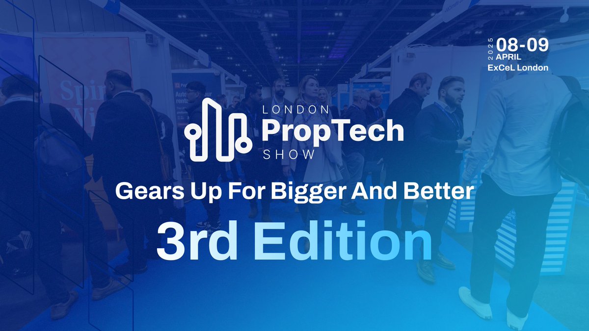 Following the resounding success of its previous edition, the London PropTech Show is set to come back with an even bigger and better show.

Read more lnkd.in/djPMnAfe

#pts25 #proptechshow2025 #proptechshow #proptech #londonproptech #realestate #propertymanagement
