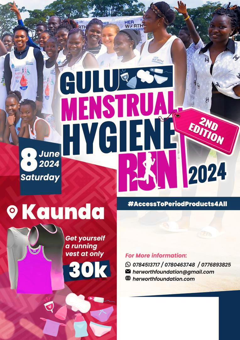 Calling all champions of change! Lace up your sneakers and join us for a joyous run dedicated to breaking the silence around menstrual hygiene with @Her_Worth_fndn . Together, we're not just running miles, but breaking barriers. #PeriodPower #MenstrualHygiene #Empowerment