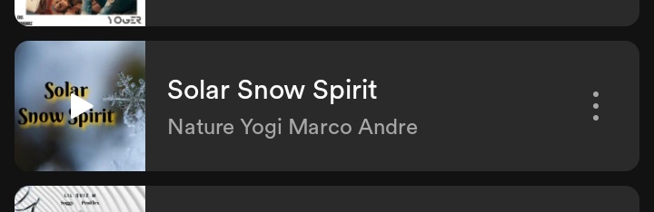 Magical Musicians @Spotify
#Playlist @DrSoucMusic featuring Solar Snow Spirit by Nature Yogi Marco Andre 

open.spotify.com/playlist/4I5EN…

Add to your playlists and library ⬇️ 
Songwhip @songwhip featuring Nature Yogi Marco Andre. Choose your favorite music streaming platform to…