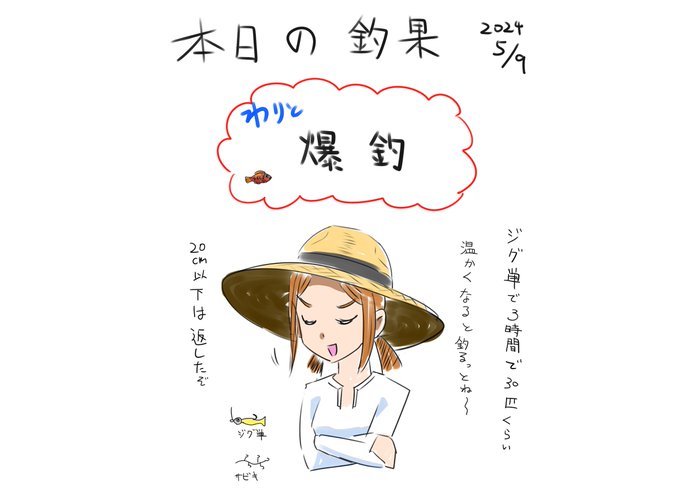 突然ですが昨日の釣果です

釣れてるのはメバルとかカサゴとかです
アジとかコノシロとかは居ない(いたらドサクサで釣れる) 