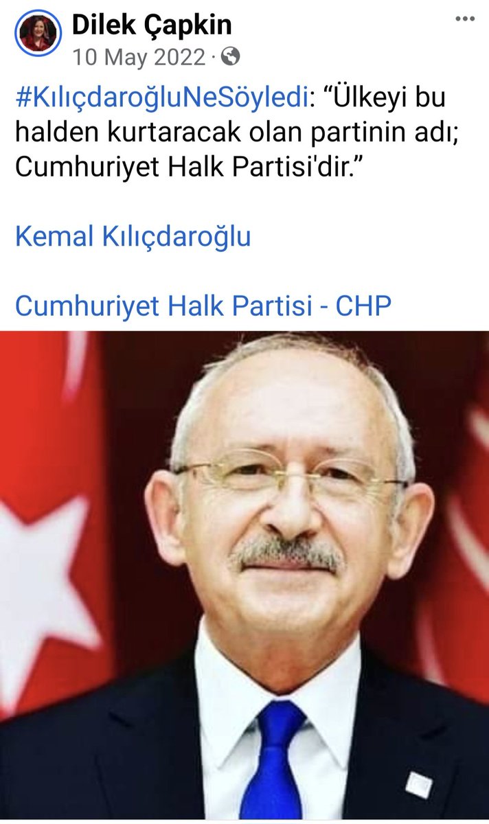 #KılıçdaroğluNeSöyledi: “Ülkeyi bu halden kurtaracak olan partinin adı; Cumhuriyet Halk Partisi'dir.” 
@kilicdarogluk
#KemalKılıçdaroğlu

@herkesicinCHP