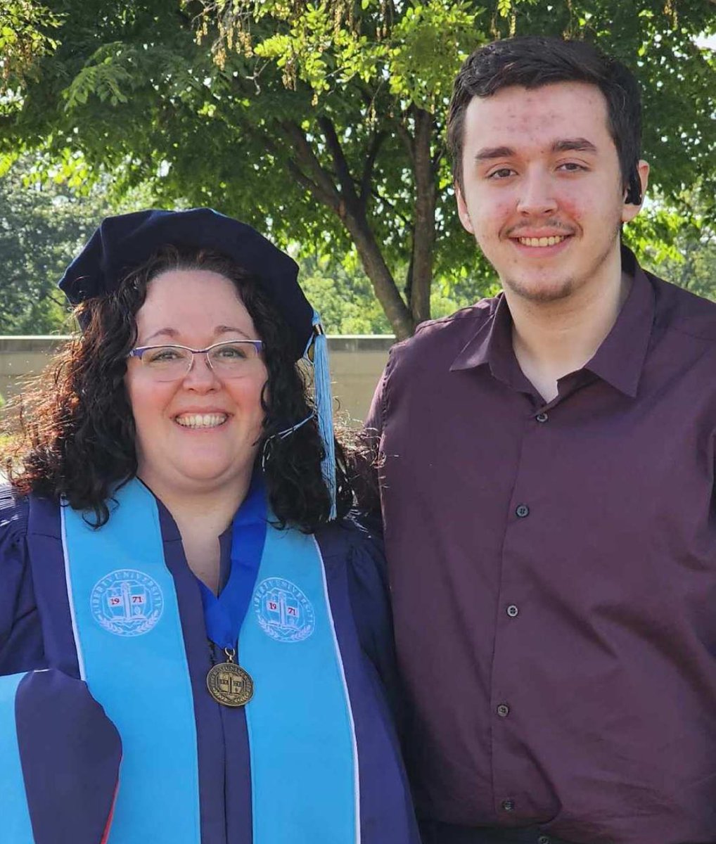 Yesterday was a great day! Thanks to my husband, son, and parents for coming out to support me.