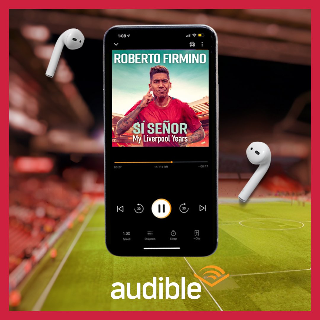 A huge range of audiobooks are 2-for-1 until May 19th, including the unmissable Sí Señor by Roberto Firmino! Listen to the long-awaited memoir from the Liverpool legend: brnw.ch/21wJEes 🎧 For Audible UK members only: brnw.ch/21wJEet