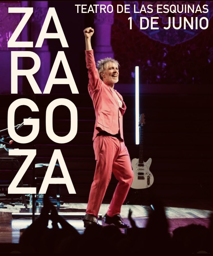 Concierto 30 Aniversario en nuestra querida Zaragoza! 1 de Junio en el Teatro de las Esquinas. Entradas en elefantes.net