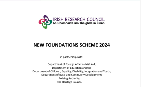 The Heritage Council (@heritagehubire) on Twitter photo .<a href="/IrishResearch/">We are now Research Ireland</a> Council has issued a call out for applications for "New Foundations Scheme 2024" which supports eligible researchers who intend to pursue research, networking and/or dissemination activities within and across a diversity of disciplines.
Full details are .<a href="/IrishResearch/">We are now Research Ireland</a> Council has issued a call out for applications for "New Foundations Scheme 2024" which supports eligible researchers who intend to pursue research, networking and/or dissemination activities within and across a diversity of disciplines.
Full details are