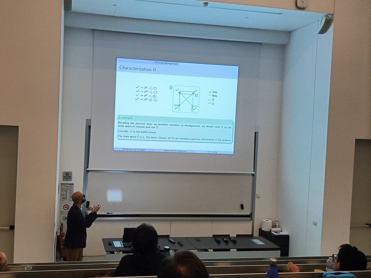 Delighted to have participated in the II Workshop of Economic Theory at Bocconi University. Grateful to organizers Tangren Feng & Massimo Marinacci and to MUR-PRIN 2022 'Information Transmission Between Enemies (ENEMY).' Pictured: Pf. Guarino (Udine) & Daniele Pennesi (Torino)