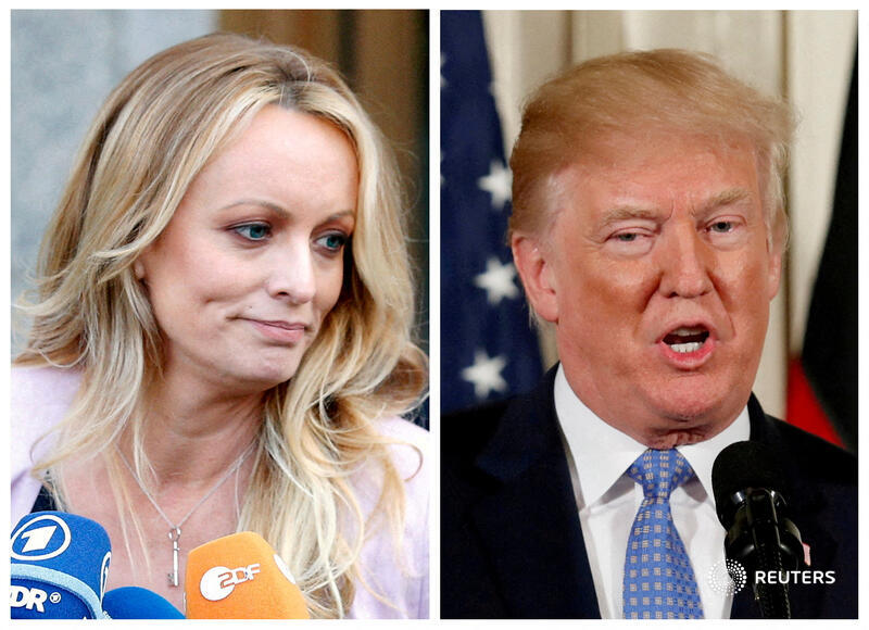 Who is Stormy Daniels, a key prosecution witness in Trump's hush money cover-up trial? reut.rs/4dr1vBr