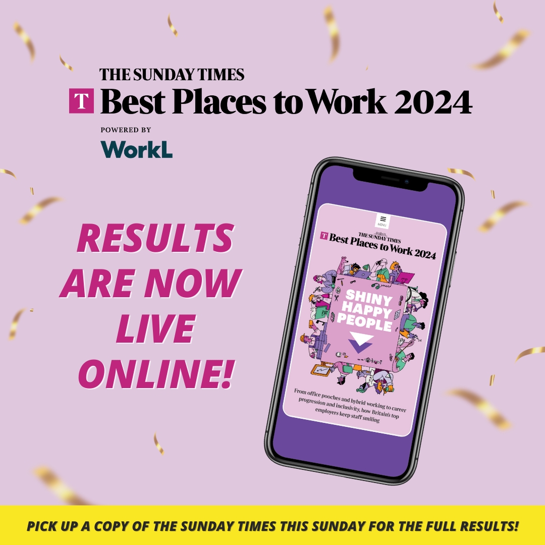 The Sunday Times UK (@TheTimes) Best Places to Work Awards 2024, powered by @WorkLforBusines, have been announced! 🎉🥳 Visit thetimes.co.uk/static/best-pl… to discover lists of the best workplaces! 🗞️ Pick up a copy of The Sunday Times this Sunday for the exclusive awards supplement!