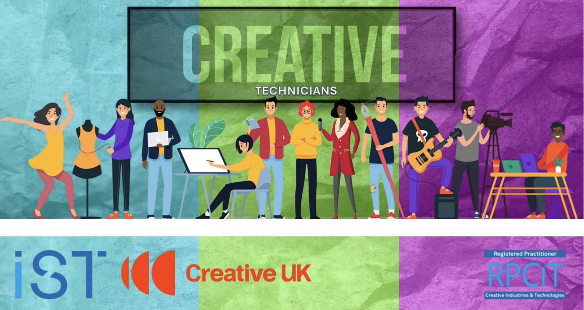 The @istonline/@WeAreCreativeUK Professional Register for Creative Industries & Technologies launches today! Supported by @dmuleicester’s @tgharwood as Chair of Advisory Board, the register enables creative tech specialists to stand out in the talent pool: istonline.org.uk/professional-r…