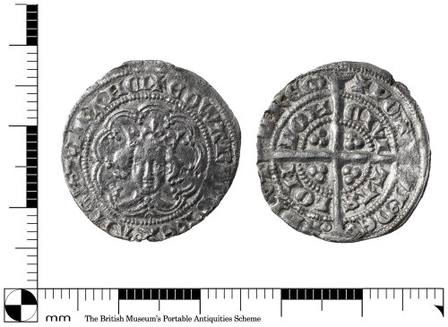 A silver half groat of Edward III (1327-1377) recorded on the @findsorguk database in Kent this week #FindsFriday #numismatics finds.org.uk/database/artef…