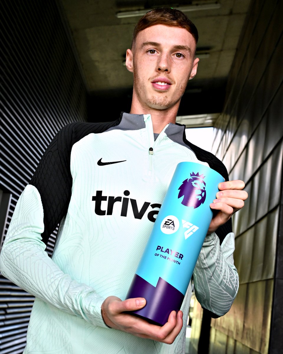 Cole Palmer é o primeiro jogador do Chelsea a ser eleito Jogador do Mês da Premier League desde Eden Hazard em setembro 2018 🥶