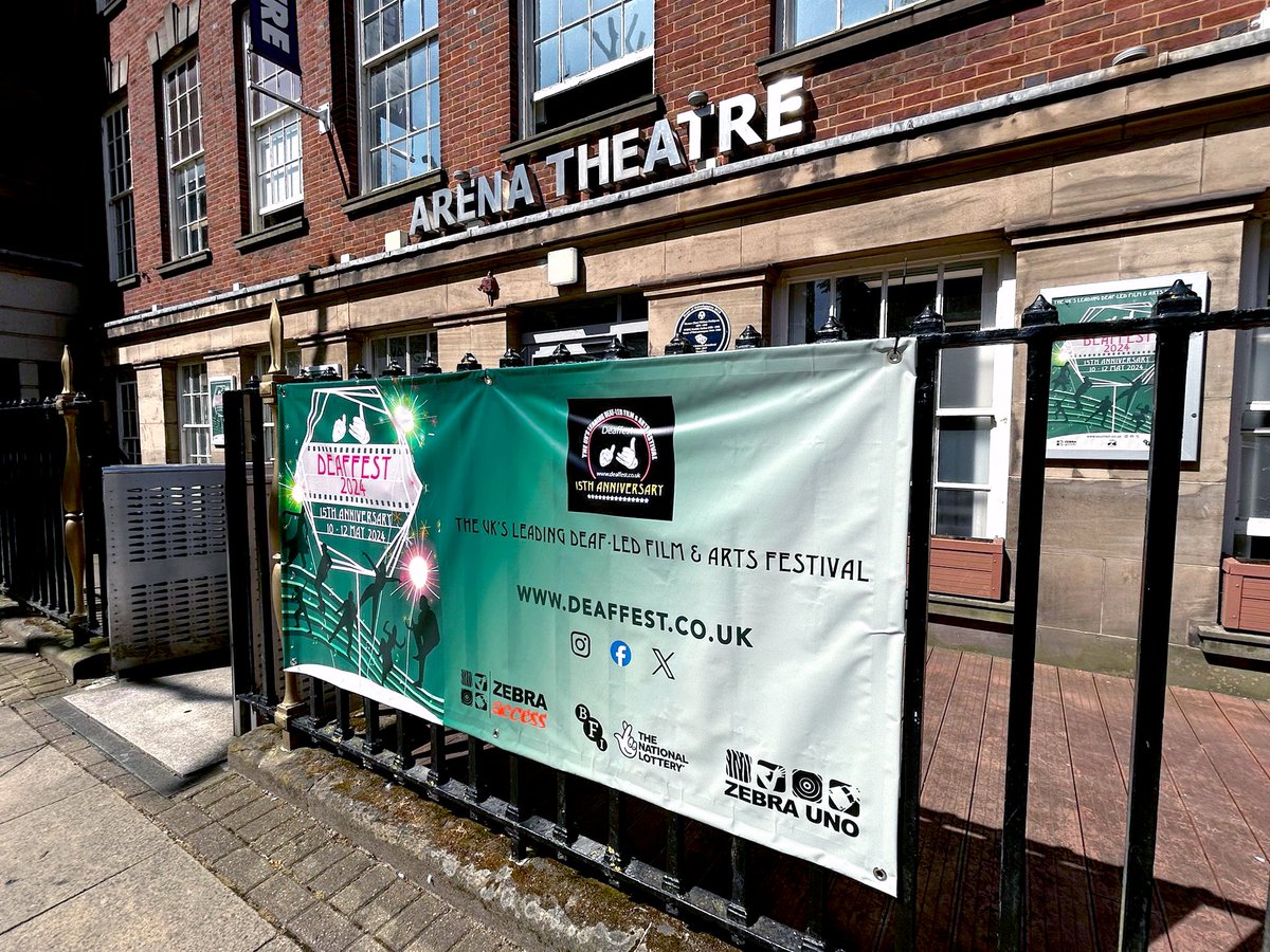 We're delighted to welcome guests from all over the country for this year's @Deaffest! This year marks the 15th anniversary of Deaffest, and the University will be hosting film screenings at the @Arena_Theatre and at its City Campus. Find out more ➡️ wlv.ac.uk/news-and-event…