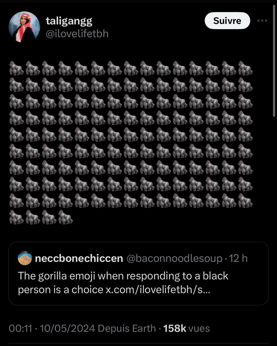 itsnot_myjob_'s tweet image. Black people: “humanity for Palestine”
Palestinians: