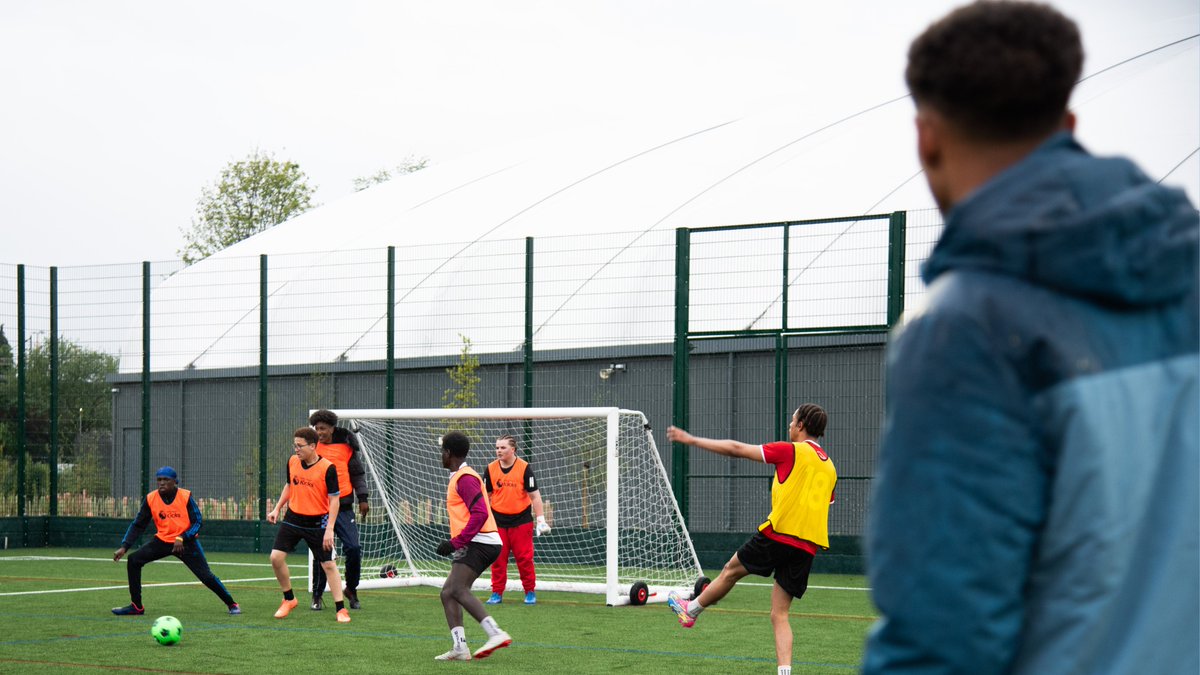 Did you know? 🤔 97% of participants feel that Aston Villa's Premier League Kicks sessions have helped to create safer, stronger, and more inclusive communities.💜 Over 100 young people regularly attend our Inner City Academy session on a Friday evening, where @AVFCOfficial