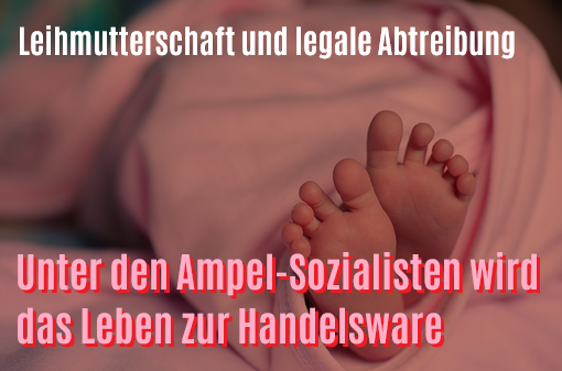 FreieWeltNet's tweet photo. Leihmutterschaft und legale Abtreibung
#FreieWelt #SvenvonStorch #SVS #Deutschland #Abtreibung #Ampel #Sozialisten #Handelsware #Regierung #Leihmutterschaft #Kind
https://t.co/HZE6CRrqbc https://t.co/PIeMGPQXjB