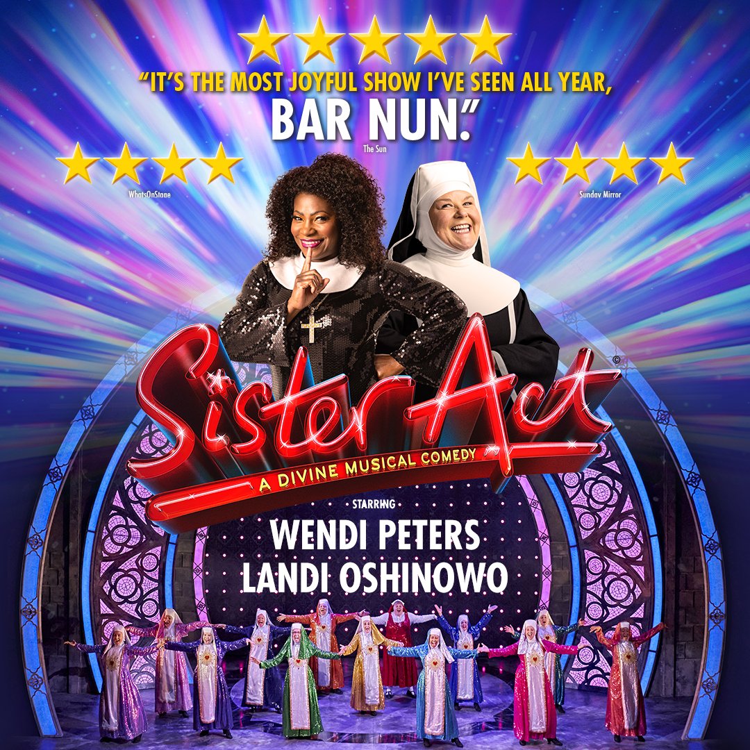 NEWS JUST IN! We have released more tickets for the heavenly @sisteractsocial, starting from just £20! Selling fast so don't miss out! 🙏✨ 🎟️bit.ly/BOH_sister-act…