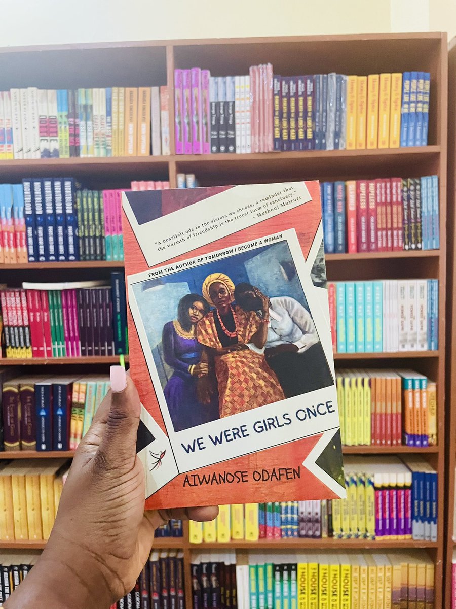 We Were Girls Once West-African edition is out today!✨ Beyond excited and grateful. Thank you to @OuidaBooks @lolashoneyin for making this possible. @OuidaBooks / bookstores near you to grab a copy for yourself and your friends❤️
