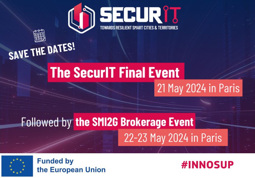 #INNOSUP-funded @SecurIT20 project’s Final Event is approaching! Join to explore the results of the project, learn more about the security sector & celebrate the winners of the SecurIT 🏆 Award. 🗓️ 21 May 🇫🇷 Paris Book your slot by 20 May, 14:00 CET: bit.ly/3vgd1OE
