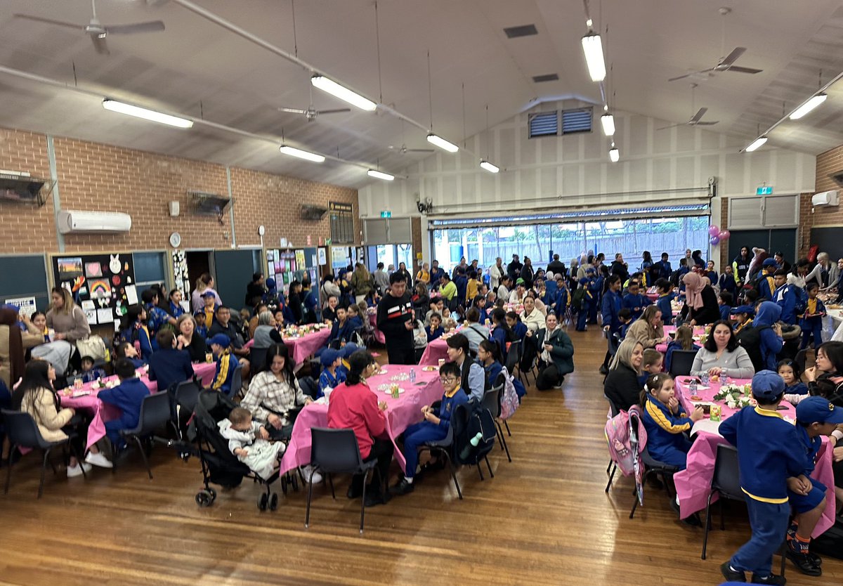 Celebrating the mothers, grandmothers, aunties and caregivers <a href="/CasulaPS/">CasulaPublicSchool</a> Mother’s Day Breakfast this morning. Staff going above and beyond to make this morning special for our beautiful families. 🩷🌼🌸🩷 <a href="/dace_elletson/">Dace Elletson</a> <a href="/NSWEducation/">NSW Dept of Education</a>