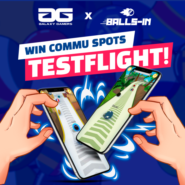 GalaxyGamersNFT's tweet image. 🎁 GIVEAWAY 🎁 
@GalaxyGamersNFT x @ballsingame  

🥇 Tentez de gagner 5 accès au Jeu mobile @ballsingame 

🟢Follow @GalaxyGamersNFT &amp;amp; @ballsingame  
🟢Like &amp;amp; RT + Tag 2 amis  
🟢Remplis le formulaire sur notre Discord

5⃣ élus le 15/05 dans notre Discord 🖐️🏆

🍀Good Luck 🍀