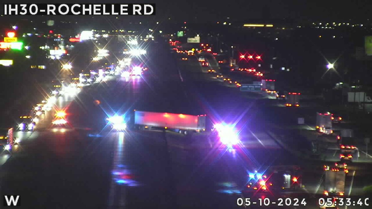 BREAKING: 30 East AND West CLOSED due big rig crash in Rockwall. More details coming up on @CBSNewsTexas