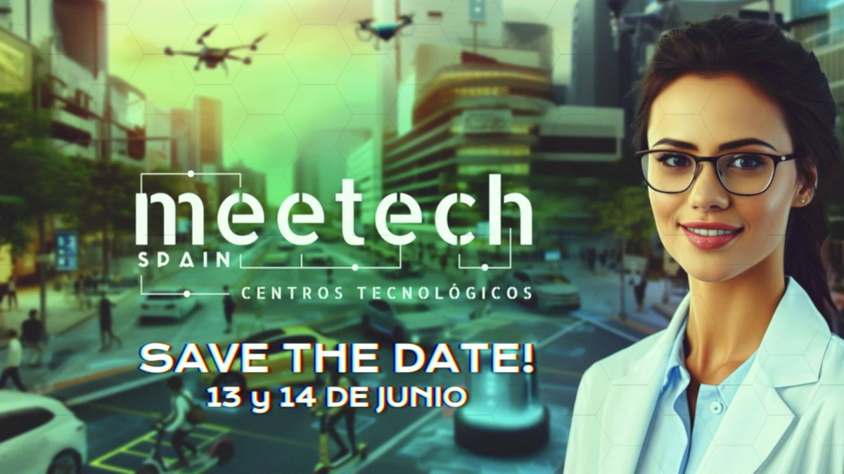 🔬Descubre junto a los #CentrosTecnológicos los avances más emocionantes de la industria en #meetechSpain2024 by @Fedit 📅13 y 14 de junio 📍Madrid 🔗meetechspain.com 🟢Un evento disruptivo, referente en el ecosistema innovador español 💡
