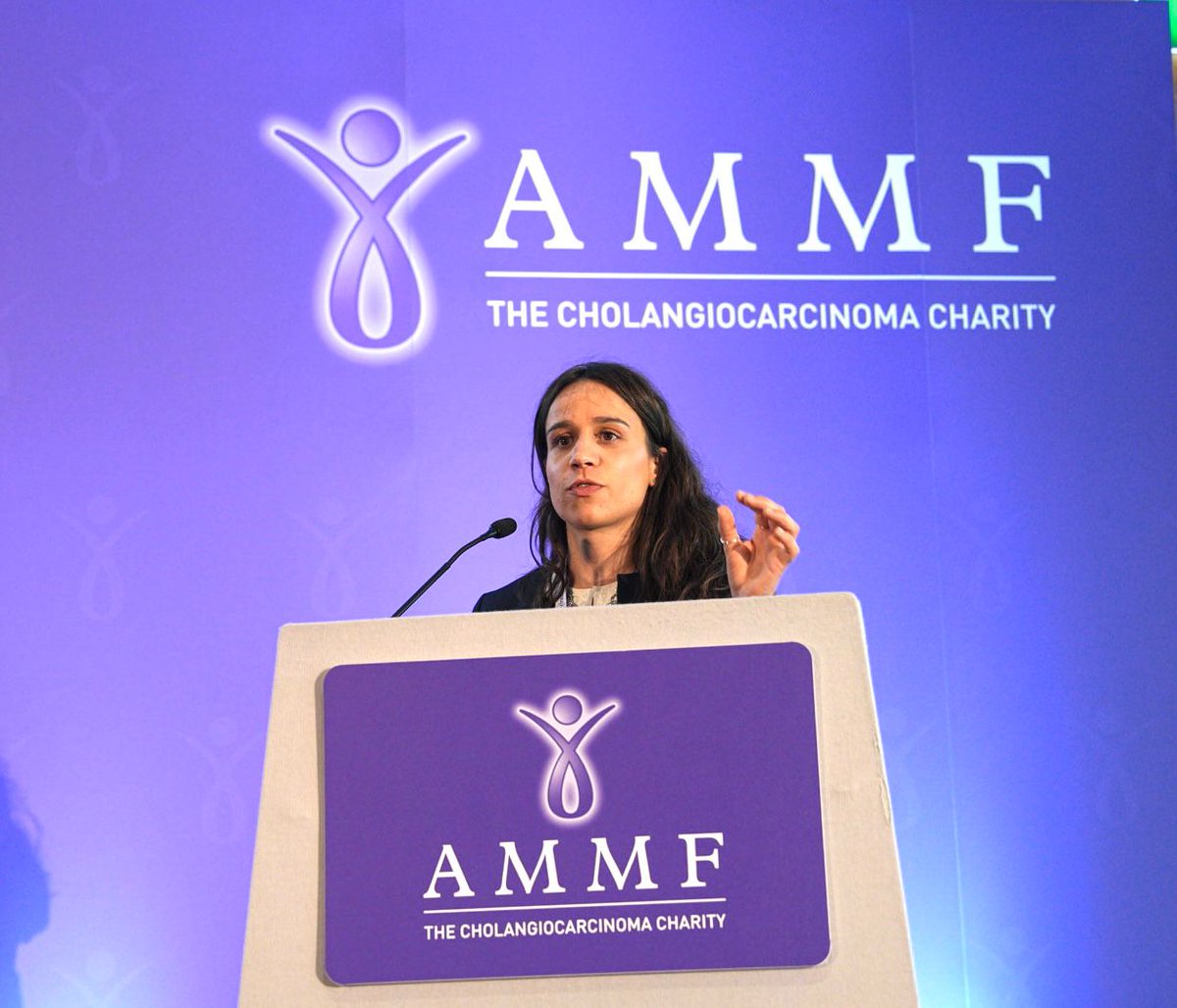 Dr. Micol Damiani from @imperialcollege presented her research on developing a nanopore-based sensor for detecting miRNA biomarkers in CCA and HCC and discussed the challenges in detecting miRNA in clinical samples. AMMF are proud to sponsor this exciting research project!