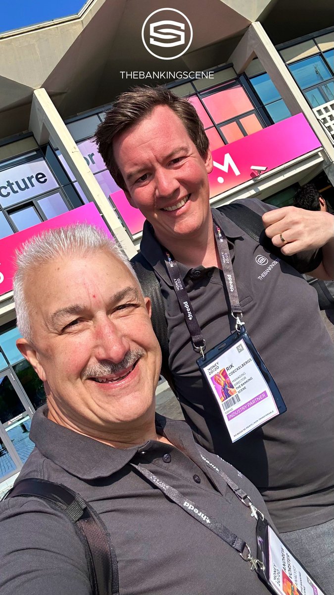 The Banking Scene (@thebankingscene) on Twitter photo Are you going to <a href="/money2020/">Money20/20</a> Europe 4-6 June this year? Save €200 off your ticket on the link below 💶💶
<a href="/RikCoeckelbergs/">Rik Coeckelbergs</a> and <a href="/andrewvorster/">AV</a> will be there because Money20/20 Europe is Where Money Does Business 😎
Will you be joining them?
bit.ly/3Kg6l7f Are you going to <a href="/money2020/">Money20/20</a> Europe 4-6 June this year? Save €200 off your ticket on the link below 💶💶
<a href="/RikCoeckelbergs/">Rik Coeckelbergs</a> and <a href="/andrewvorster/">AV</a> will be there because Money20/20 Europe is Where Money Does Business 😎
Will you be joining them?
bit.ly/3Kg6l7f