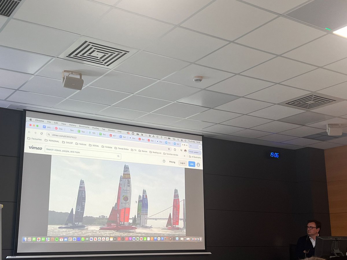 Nuestros alumnos tuvieron clase con el prof Toni Alquézar, quien nos adentró en el mundo del patrocinio de grandes eventos como el Sail GP, una competición de vela a nivel mundial. Matriculación abierta para la XI edición, reserva tu plaza en la web: mdta.es