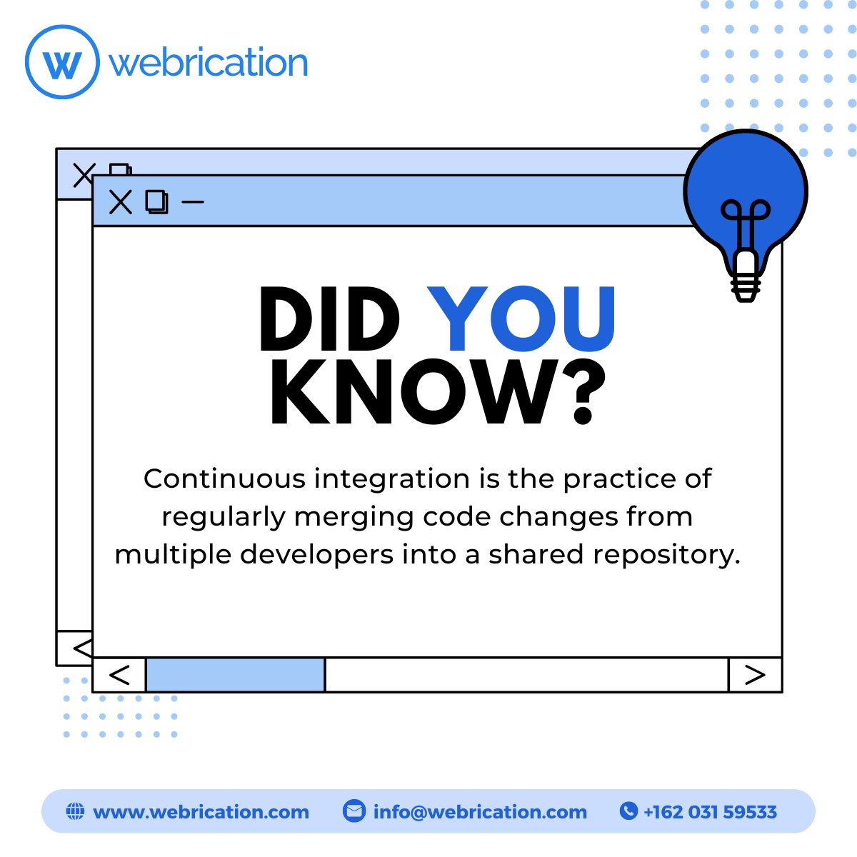 Webrication tweet media