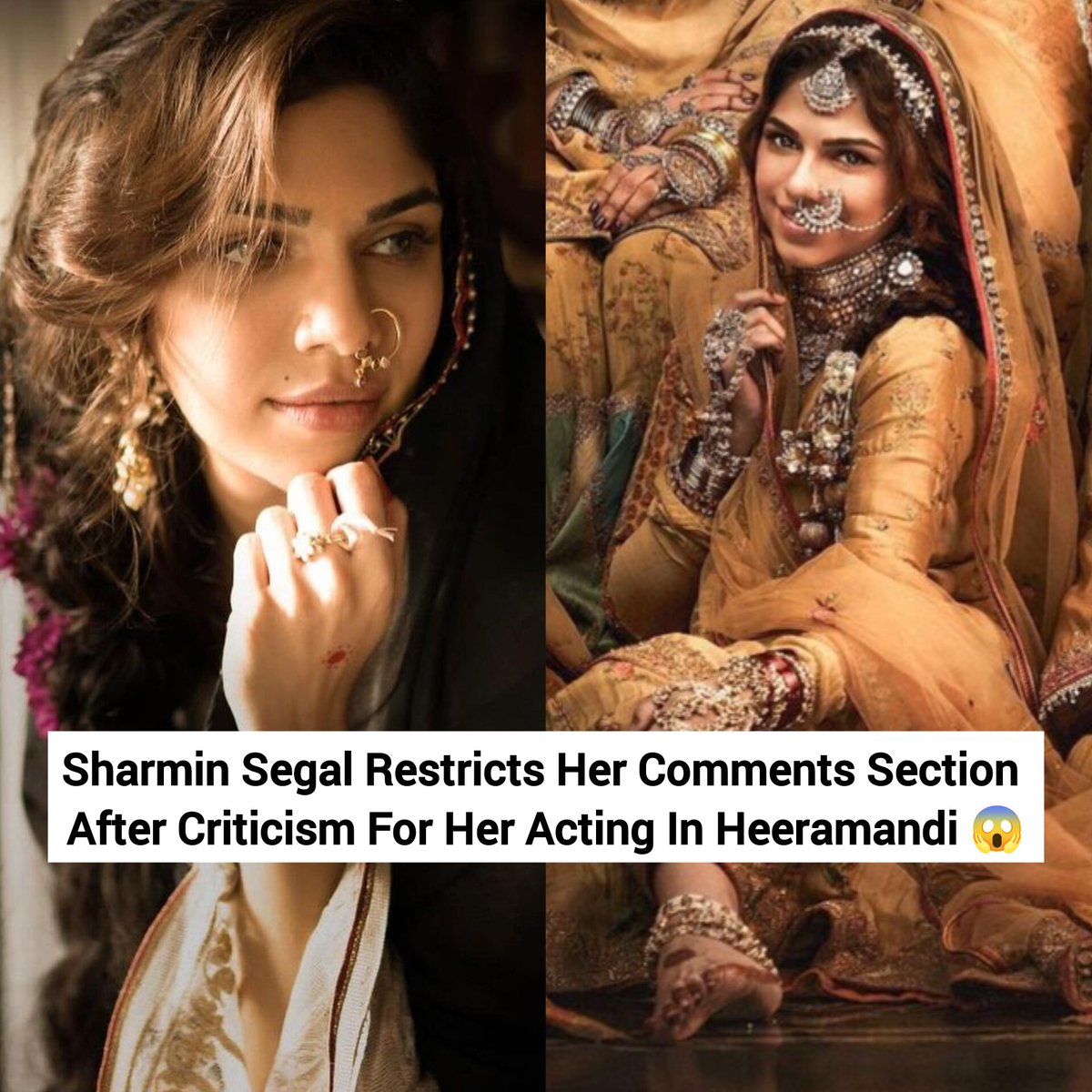 Do you think people are being harsh on Sharmin?

#SharminSegal #Heeramandi #GlamourAlert