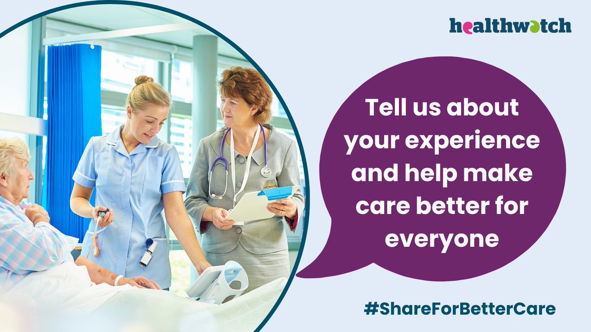 You might think 'What's the point? Nothing changes' but every experience shared with us helps us to create change. Check out the changes that are making care better for people that came about as a result of your feedback - healthwatch.co.uk/our-impact #ShareForBetterCare