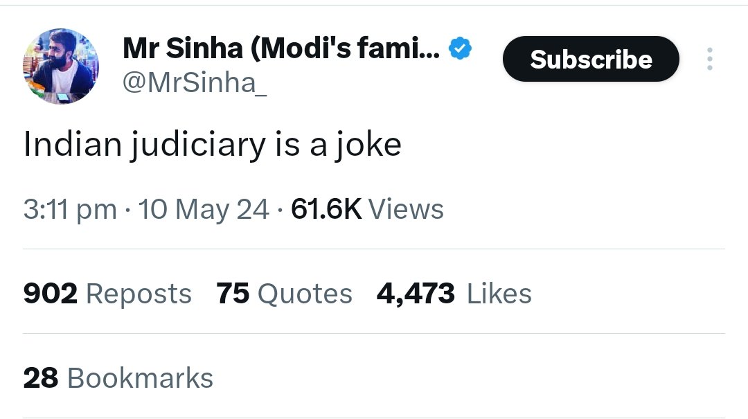 On Narendra Modi getting a clean chit in the Godhra riots. Le Sinha👇