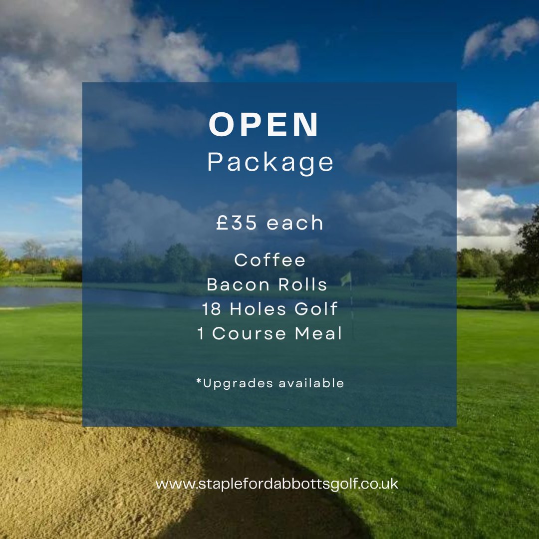 Dive into Summer 2024 with Society Golf Days at SAGC. Join us for an unforgettable day on the course. Enjoy coffee & bacon rolls, access to our 18-hole championship course, dining options at our clubhouse restaurant. Packages from £26 per person. Call for info - 01708 381108