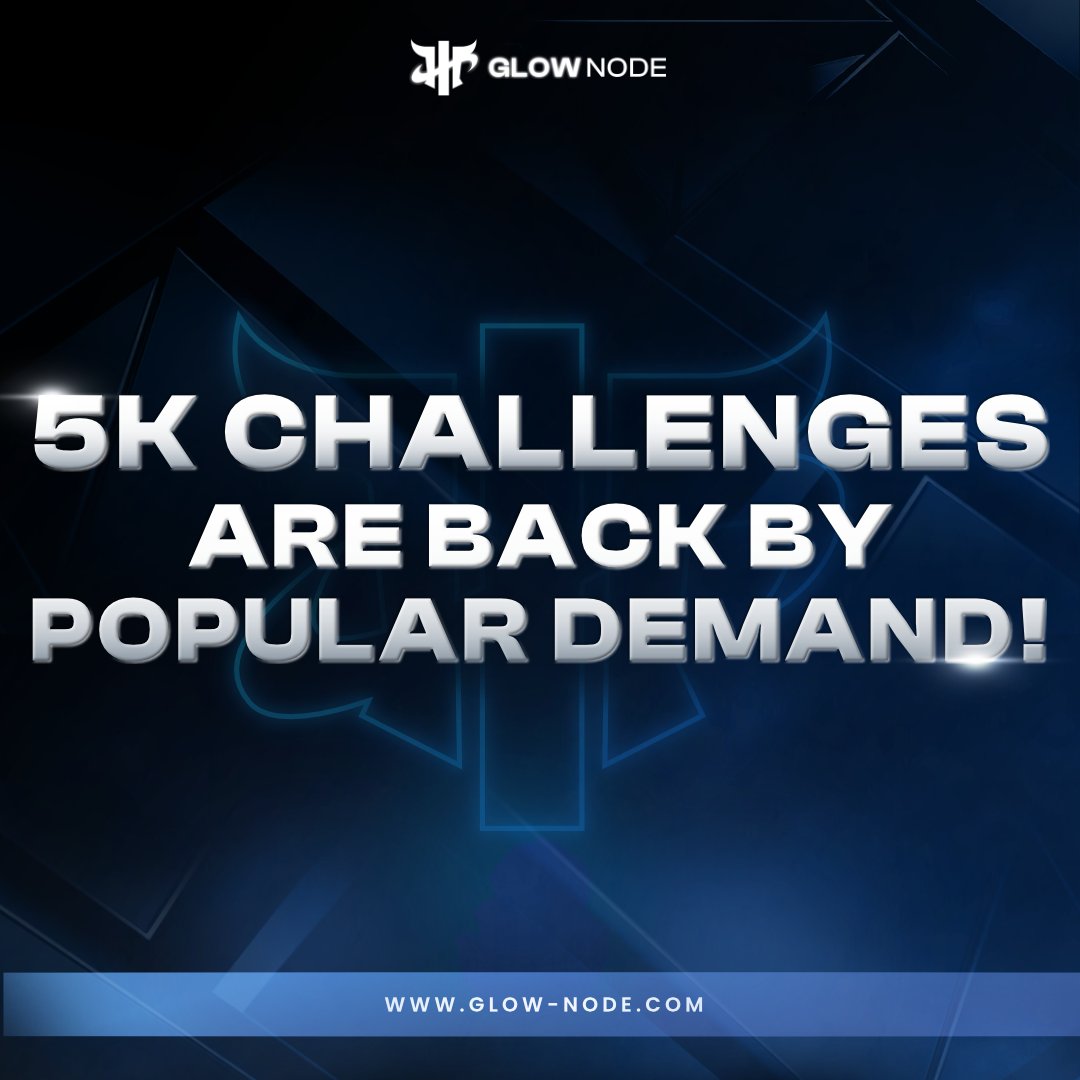🔷 THE 5K CHALLENGE IS BACK BY POPULAR DEMAND! 🔷

We’re thrilled to announce the return of our 5K Challenge accounts! Whether you’re a seasoned trader or just starting out, this is your chance to showcase your skills and challenge yourself. 

Sign up today at