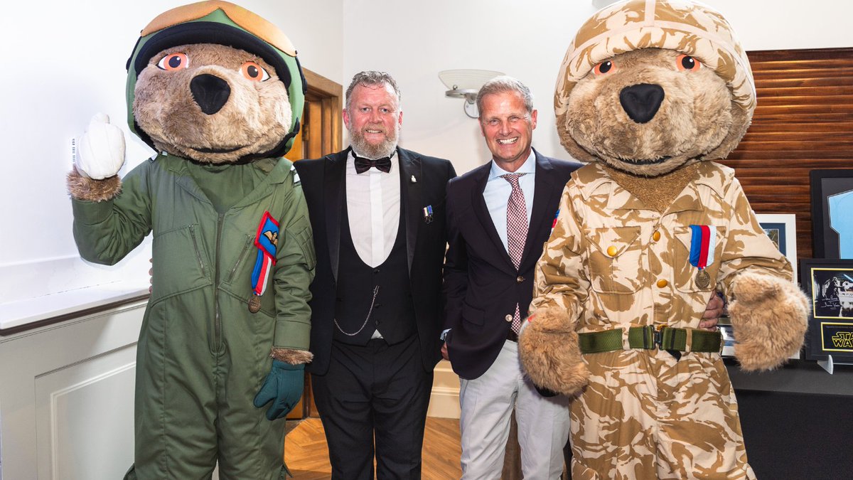 We are extremely grateful to @cottontradersuk for organising a wonderful golf event and gala dinner in support of Help for Heroes. Their ongoing dedication and support are deeply appreciated. We cannot thank them enough for their amazing fundraising efforts! 💙