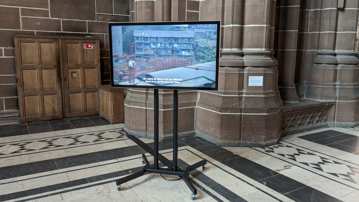 We went to the opening of Infinite Encounters @LivCathedral last night, bringing playful and exciting contemporary art to a spectacular space. Recommended. 📷 Rasheed Araeen; Myriam Thyes; Frances Disley; Neringa Naujokaite