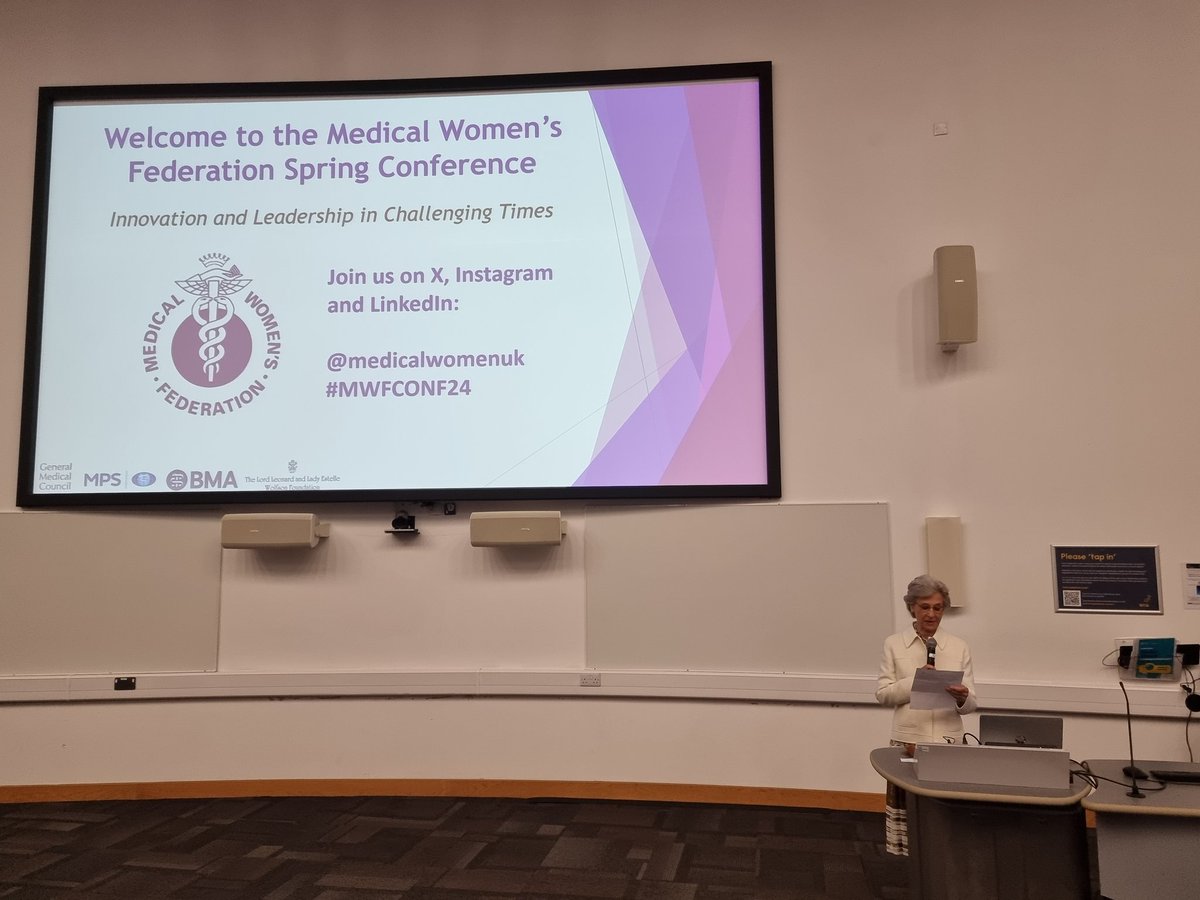 Very excited to be in Cambridge for my first #MWFconf24 @medicalwomenuk

Already heard from some inspirational women including our patron HRH the Duchess of Gloucester, Prof Dame Lesley Regan and @samanthatross 

Ready for more!