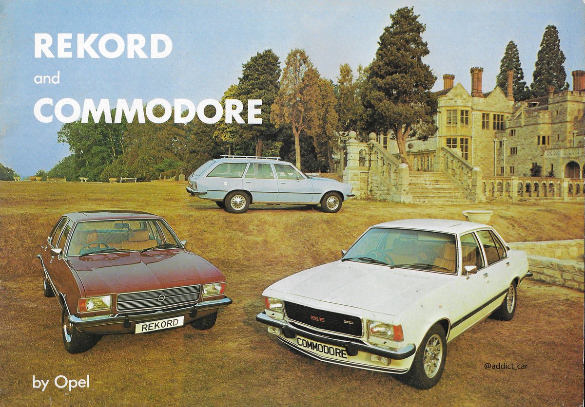 Out to pasture: Random car brochure picture of the day. #Opel