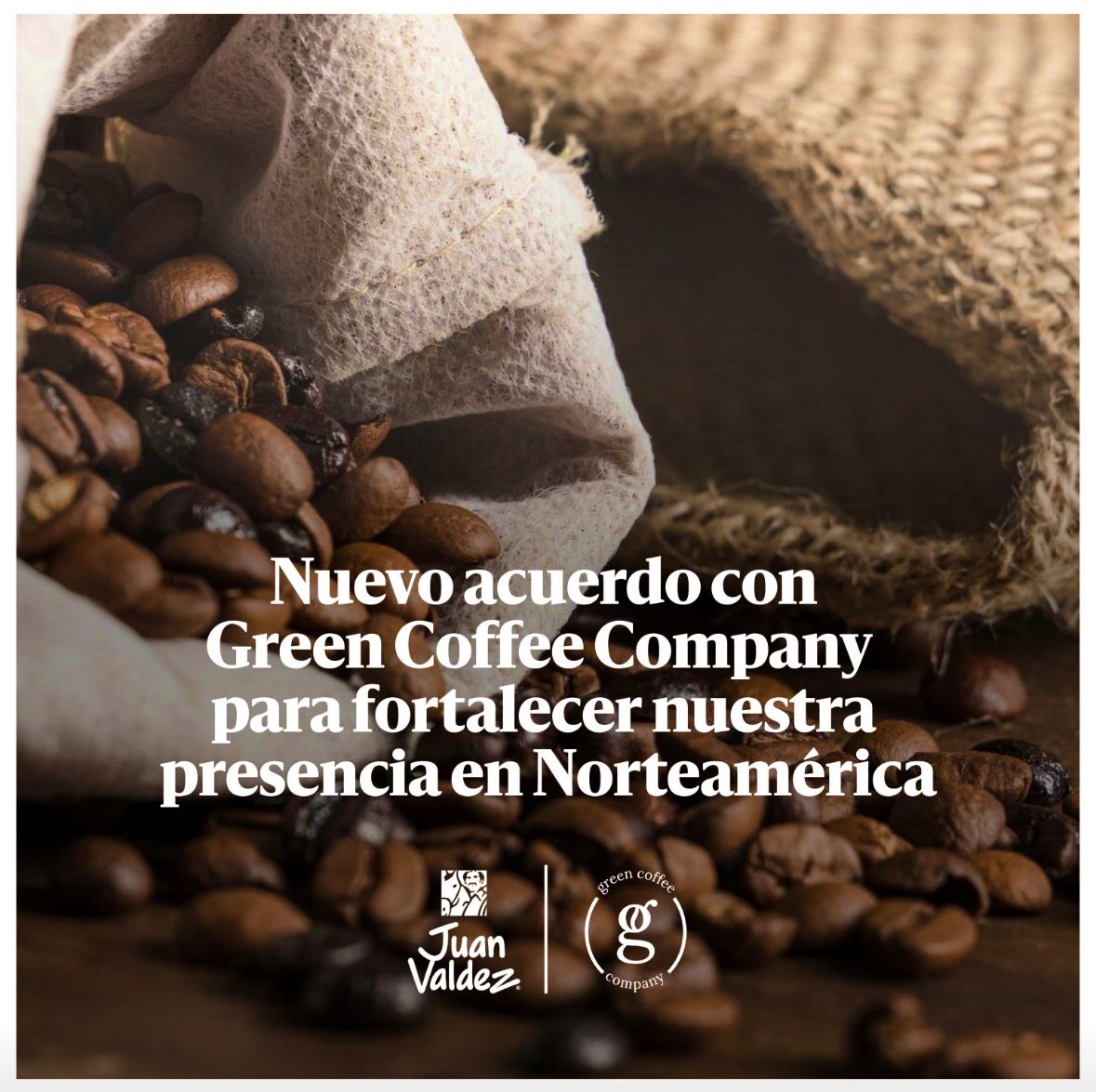 GermanBahamon's tweet photo. Lo nuestro no son los discursos, nosotros en la @FedeCafeteros hacemos que las cosas pasen.

Estamos emocionados de contarles que con el objetivo de robustecer nuestra estrategia internacional, Procafecol ha firmado un acuerdo con Green Coffee Company LLC (GCC), para profundizar nuestra presencia en el mercado norteamericano.

Gracias a esta alianza estratégica, podrán encontrar nuestro nuevo producto de café tostado Juan Valdez en los supermercados y retailers institucionales en Estados Unidos y Canadá, entraremos a decenas de miles de hogares, compartiendo el sabor inigualable del café premium 100% colombiano.

Esta alianza nos permite soñar en grande: esperamos alcanzar ventas de $100 millones de dólares para el año 2030. 

Mi compromiso ha sido llevar el trabajo, la excelencia y la pasión de nuestros caficultores a cada rincón del mundo, y lo estamos cumpliendo.

@JuanValdezCafe 
@CafedeColombia