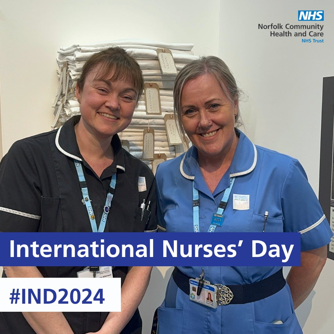 Celebrate International Nurses' Day with NCH&C, taking place Sunday 12 May. Our nurses inspire us daily with their dedication and compassion. Stay tuned as we share their inspiring stories this weekend. #IND2024 #OurNursesOurFuture #WeAreNCHC 💙