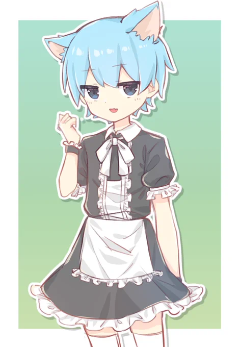 メイド服やっぱり可愛いね#メイドの日 #メイドの日2024 