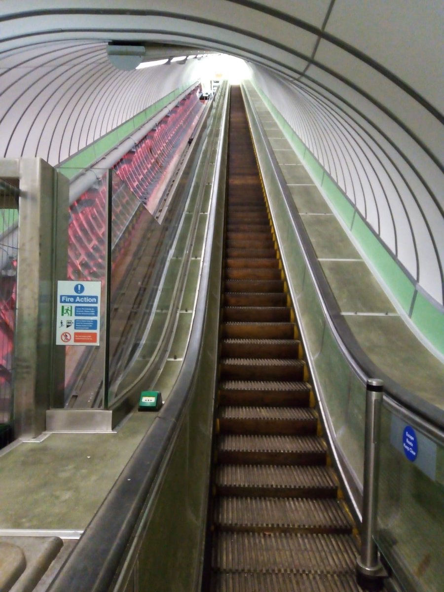 The picture whiffs of ennui 😏

Had an eerie experience in Jarrow - 5pm on a Friday afternoon and there was literally no-one on the streets.

But the tunnel was great fun. Photos courtesy Thomas Baden-Riess, 2023