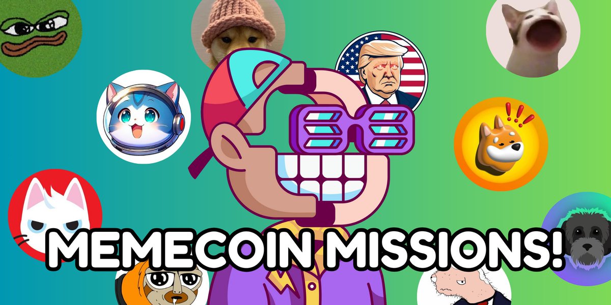 MEMECOIN MISSIONS!! 👀🤯

The Team is busy ensuring we're accumulating a variety of memecoins and tokens for our Karamendos NFT Holders to earn!! 💰💸

What memecoins you ask?! 

ONLY THE BEST!! 💪🥰

Who are we missing?! 👇👇👇