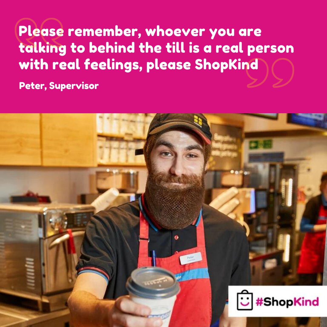 This #ShopKind week, remember shopworkers are real people with real feelings - 9 in 10 have faced verbal abuse in the last year. Show kindness when shopping and report any incidents you witness and help us stop abuse on our high streets.

North Wales PCC Andy Dunbobbin is proud