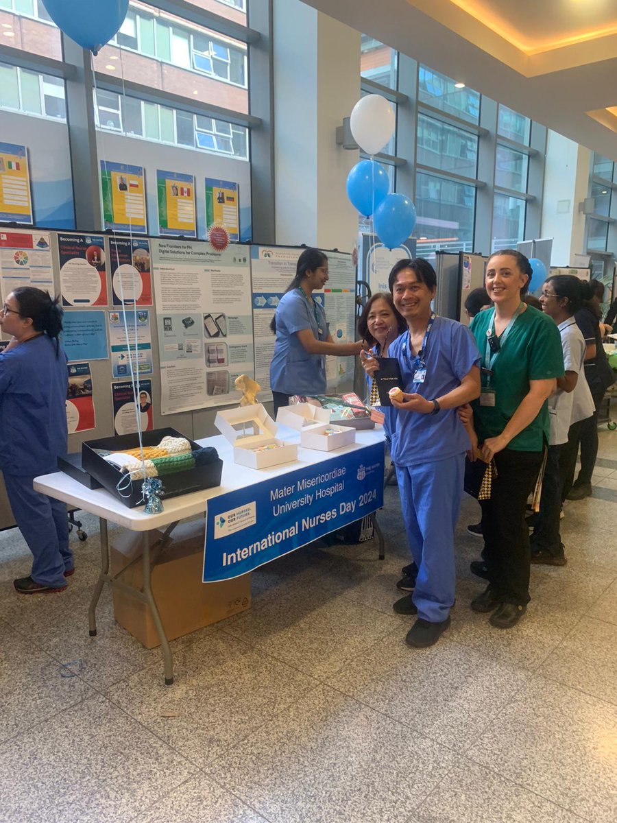 Ahead of #InternationalNursesDay on Sunday, #OurMaterTeam celebrated the exceptional work of our @MaterNuring team on the #Mater’s Whitty Street this morning. The world-class care provided to our patients would not be possible without the skill and expertise of our #Mater nurses.