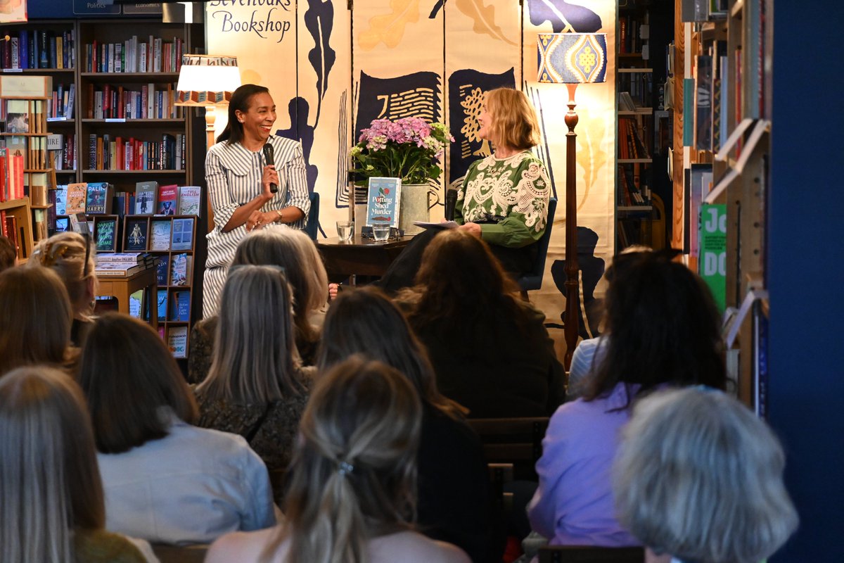 What a charming evening spent in the dazzling company of Paula Sutton and Marianne Jones! A huge thank you to both for such an entertaining evening, and to everyone who came. We have signed copies available in shop and online via the link below: sevenoaksbookshop.co.uk/shop/the-potti…