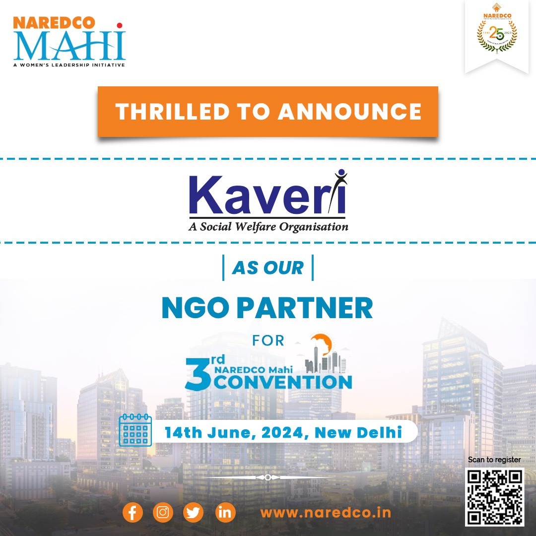 Huge thanks to our incredible NGO partner, Kaveri, A Social Welfare Organisation! Their dedication and support were instrumental in making the NAREDCO Mahi 3rd Convention a resounding success. With their help, we were able to create an unforgettable experience for everyone.